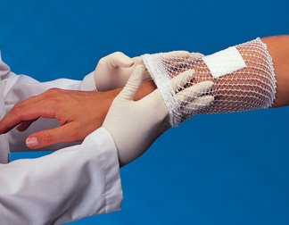 Gentell - Elastic Net Retainer Dressing Surgilast® Tubular Elastic 10 Yard Size 10 White X-Large Chest / Back / Perineum / Axilla NonSterile [1/EA]