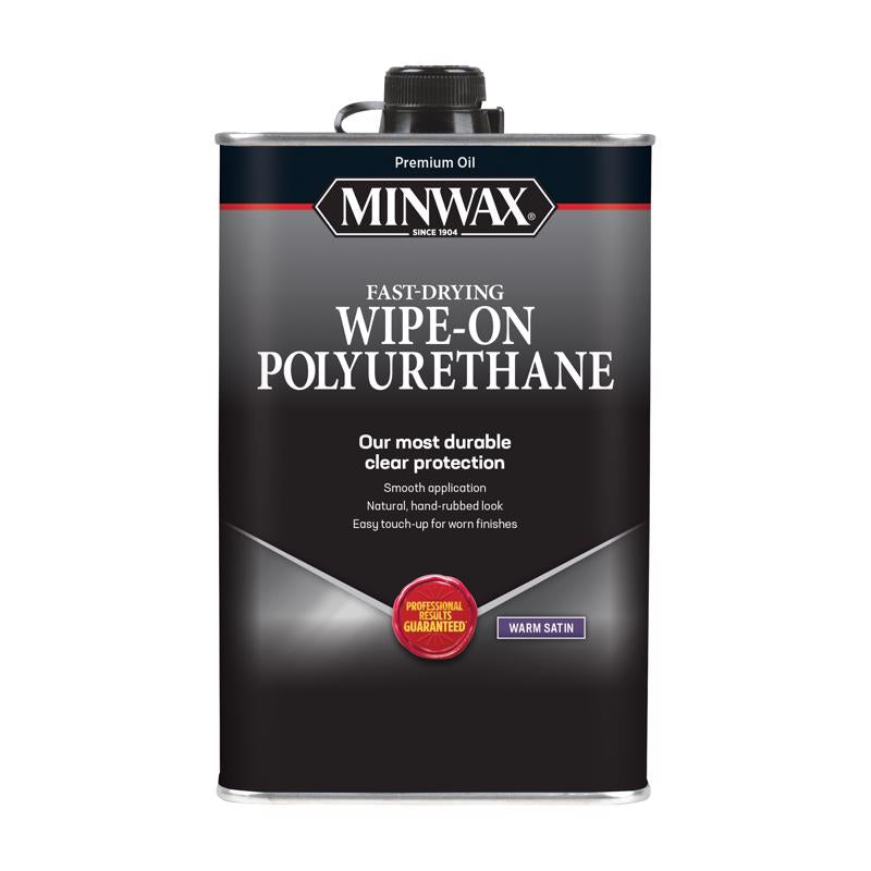 MINWAX - Minwax Wipe-On Poly Satin Clear Polyurethane 1 pt