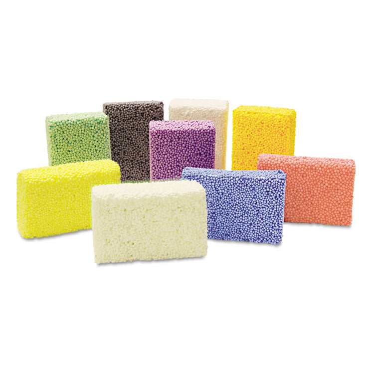 Creativity Street - Squishy Foam Classpack, 9 Assorted Colors, 36 Blocks