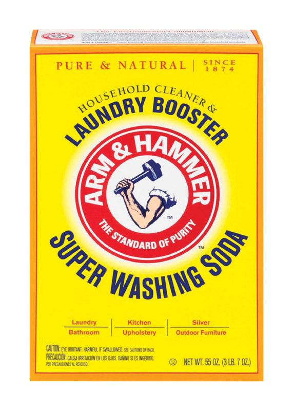 ARM & HAMMER - Arm & Hammer Detergent Booster and Household Cleaner Powder 55 oz 1 pk