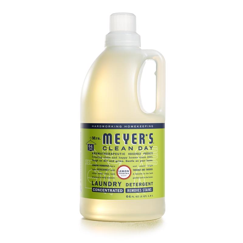 MRS. MEYER'S - Mrs. Meyer's Clean Day Lemon Verbena Scent Laundry Detergent Liquid 64 oz 1 pk