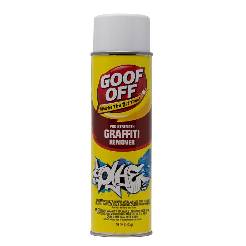 GOOF OFF - Goof Off Pro Strength Graffiti All Purpose Remover 16 oz - Case of 6