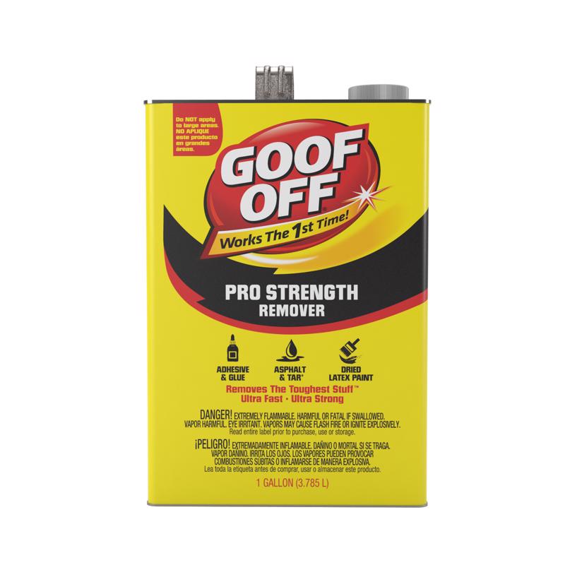 GOOF OFF - Goof Off Pro Strength Liquid Remover 1 gal - Case of 4
