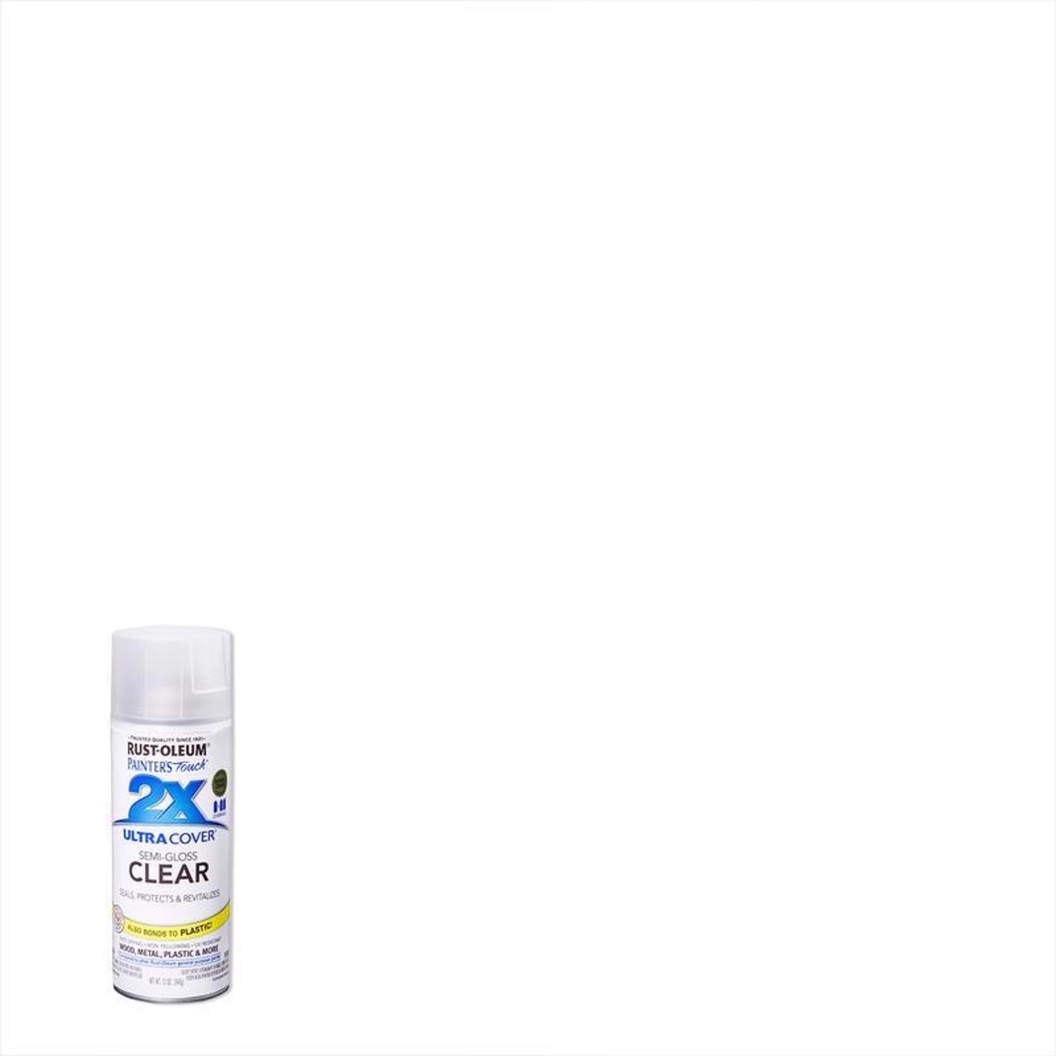 Rust-Oleum Painter's Touch 2X Ultra Cover Semi-Gloss Clear Paint Marker 12 oz - Case of 6
