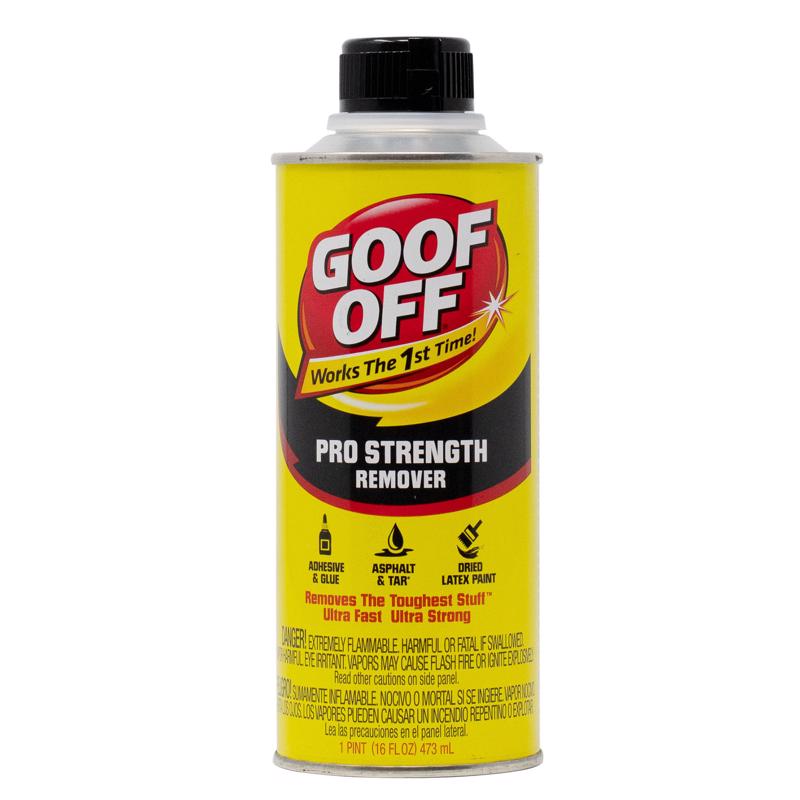 GOOF OFF - Goof Off Pro Strength All Purpose Remover 1 pt - Case of 6