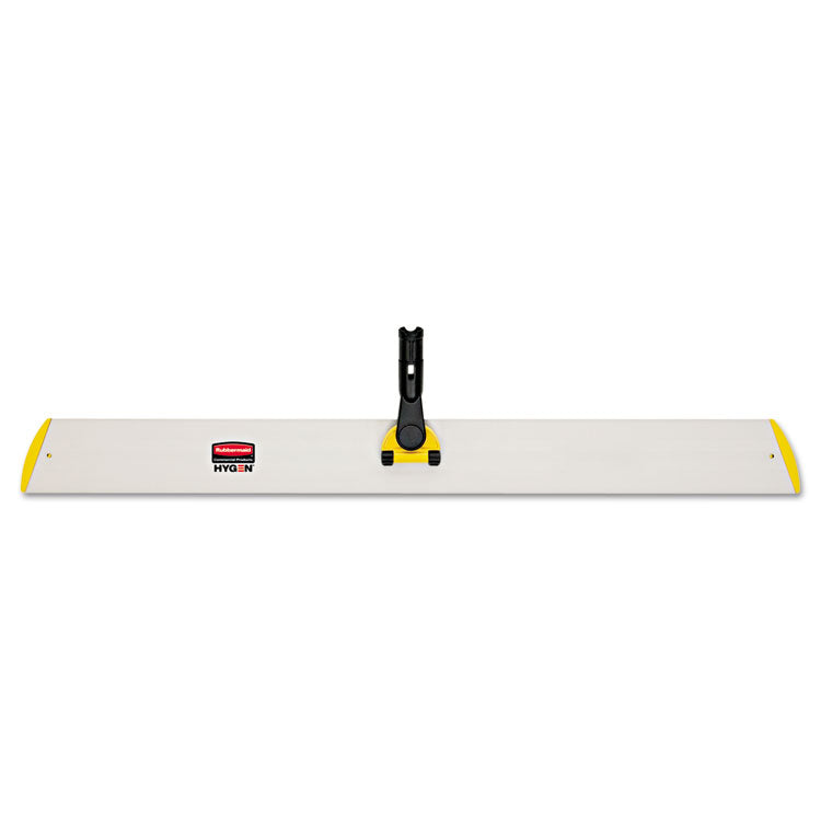 Rubbermaid Commercial HYGEN - HYGEN Quick Connect Single-Sided Frame, 35" x 3", Yellow