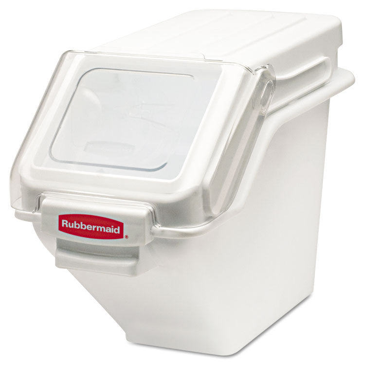 Rubbermaid Commercial - ProSave Shelf Ingredient Bins, 5.4 gal, 11.5 x 23.5 x 16.88, White, Plastic