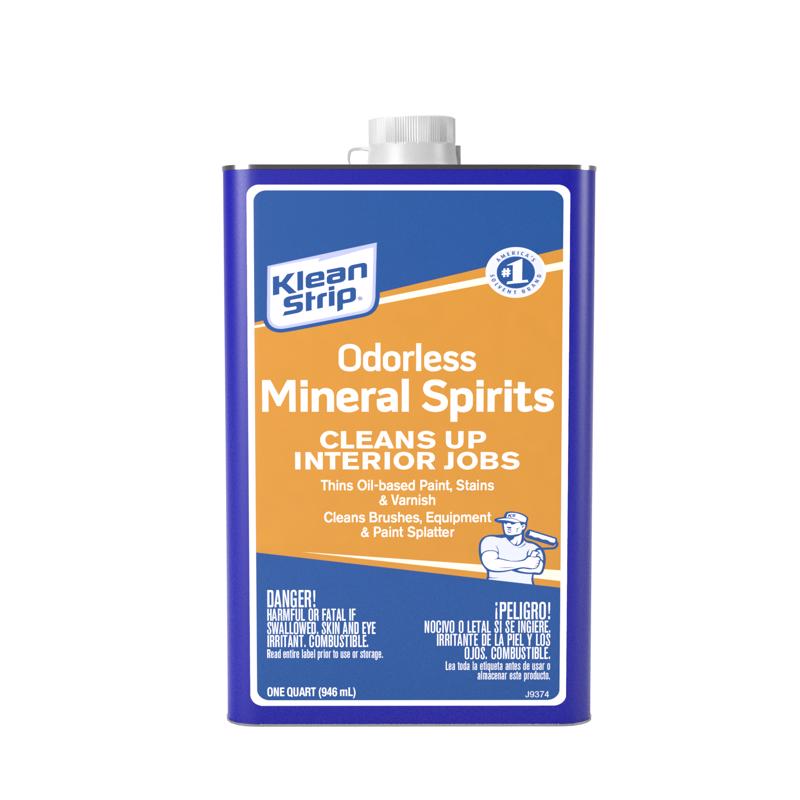 KLEAN-STRIP - Klean Strip Mineral Spirits Paint Thinner 1 qt - Case of 6 [QKSP94005]