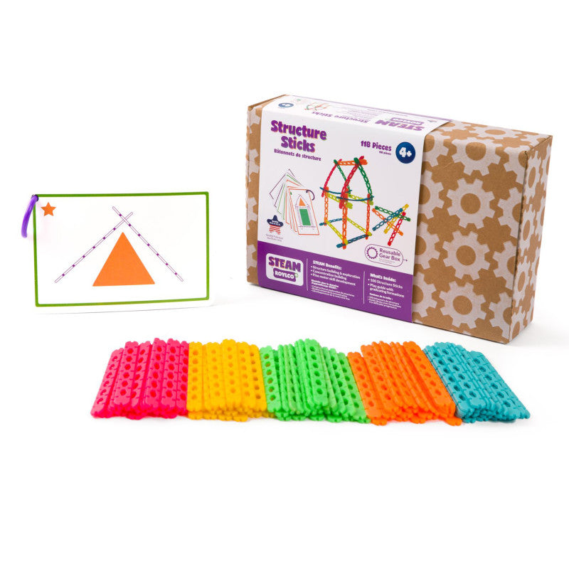 STEAM BY ROYLCO - Structure Sticks & Play Guide