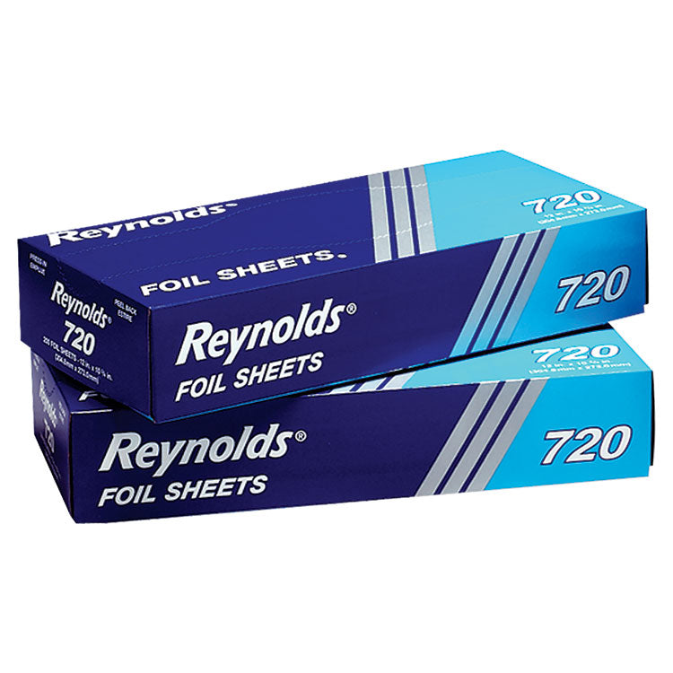 Reynolds Wrap - Pop-Up Interfolded Aluminum Foil Sheets, 12 x 10.75, Silver, 200/Box, 12 Boxes/Carton