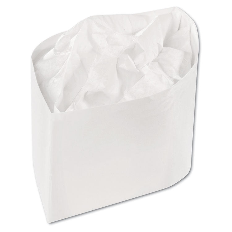 AmerCareRoyal - Classy Cap, Crepe Paper, Adjustable, One Size Fits All, White, 100 Caps/Pack, 10 Packs/Carton
