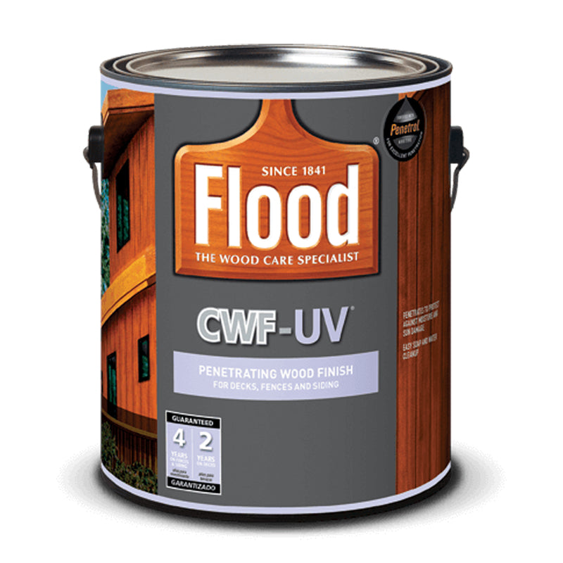FLOOD - Flood CWF-UV Matte Redwood Water-Based Wood Finish 1 gal - Case of 4