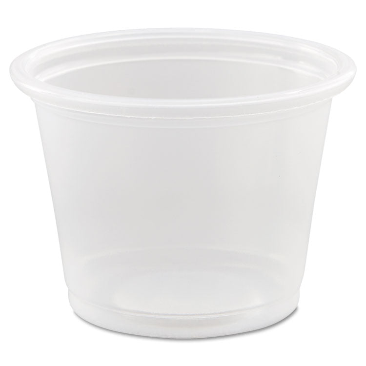 Dart - Conex Complements Portion/Medicine Cups, 1 oz, Clear, 125/Bag, 20 Bags/Carton