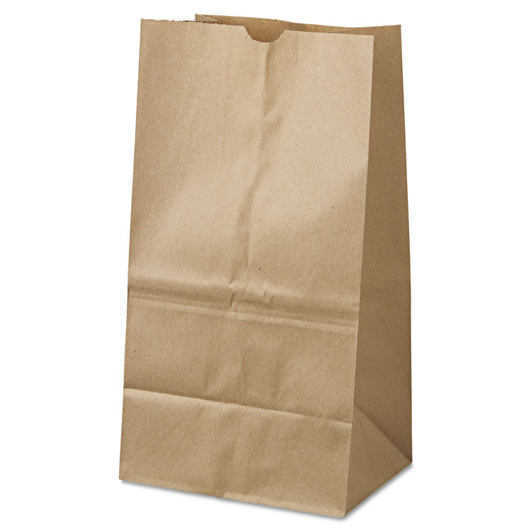 General - Grocery Paper Bags, 40 lb Capacity, #25 Squat, 8.25" x 6.13" x 15.88", Kraft, 500 Bags