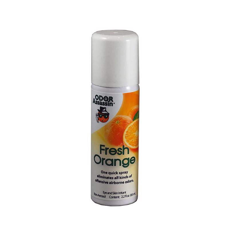 ODOR ASSASSIN - Odor Assassin Orange Travel Size Orange Scent Odor Control Spray 2.2 oz Liquid - Case of 24