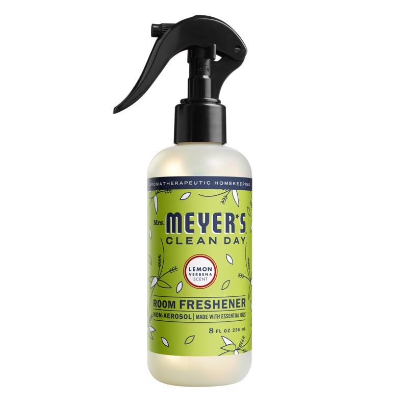 MRS. MEYER'S - Mrs. Meyer's Clean Day Lemon Verbena Scent Air Freshener 8 oz Liquid - Case of 6