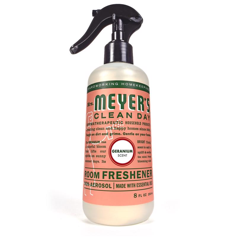 MRS. MEYER'S - Mrs. Meyer's Clean Day Geranium Scent Air Freshener 8 oz Liquid - Case of 6