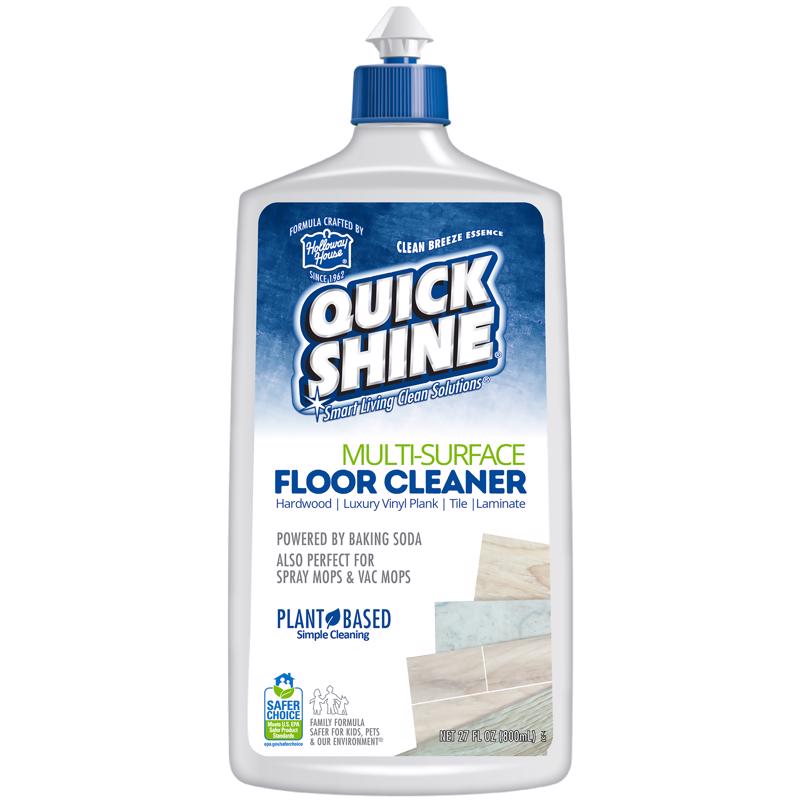 HOLLOWAY HOUSE - Holloway House Quick Shine Fresh Scent Multi-Surface Floor Cleaner Liquid 27 oz - Case of 6