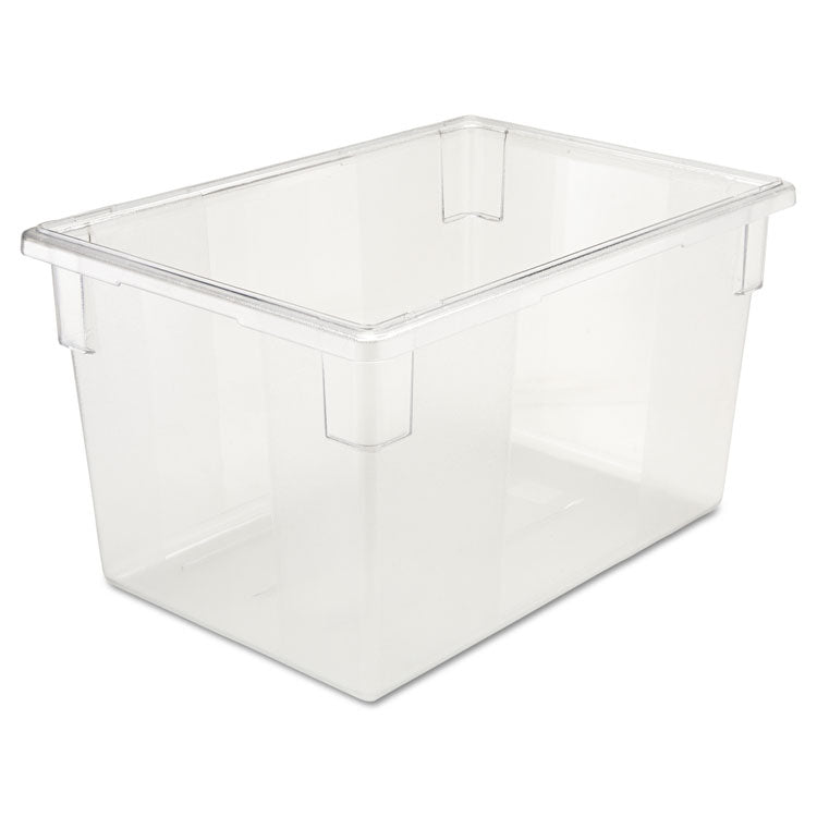 Rubbermaid Commercial - Food/Tote Boxes, 21.5 gal, 26 x 18 x 15, Clear, Plastic