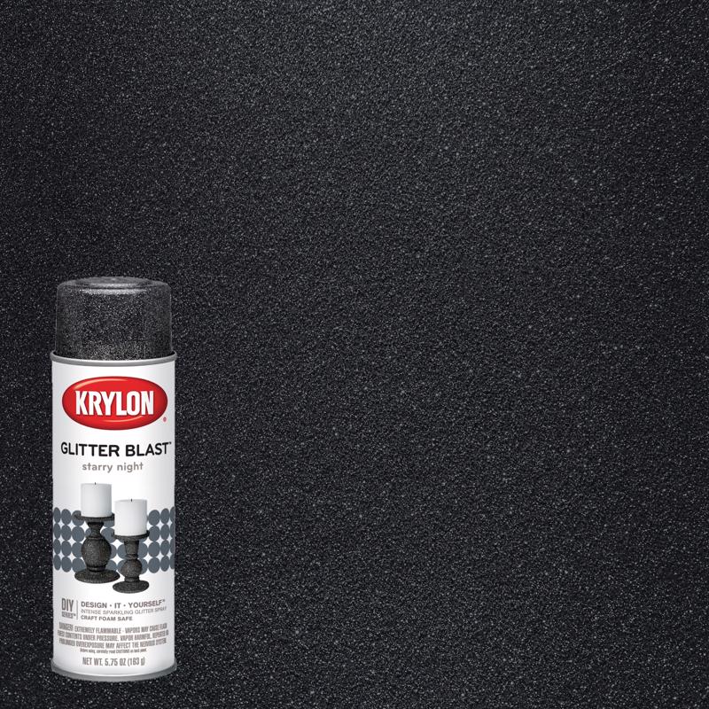 KRYLON - Krylon Glitter Blast Starry Night Spray  Paint 5.75 oz - Case of 6