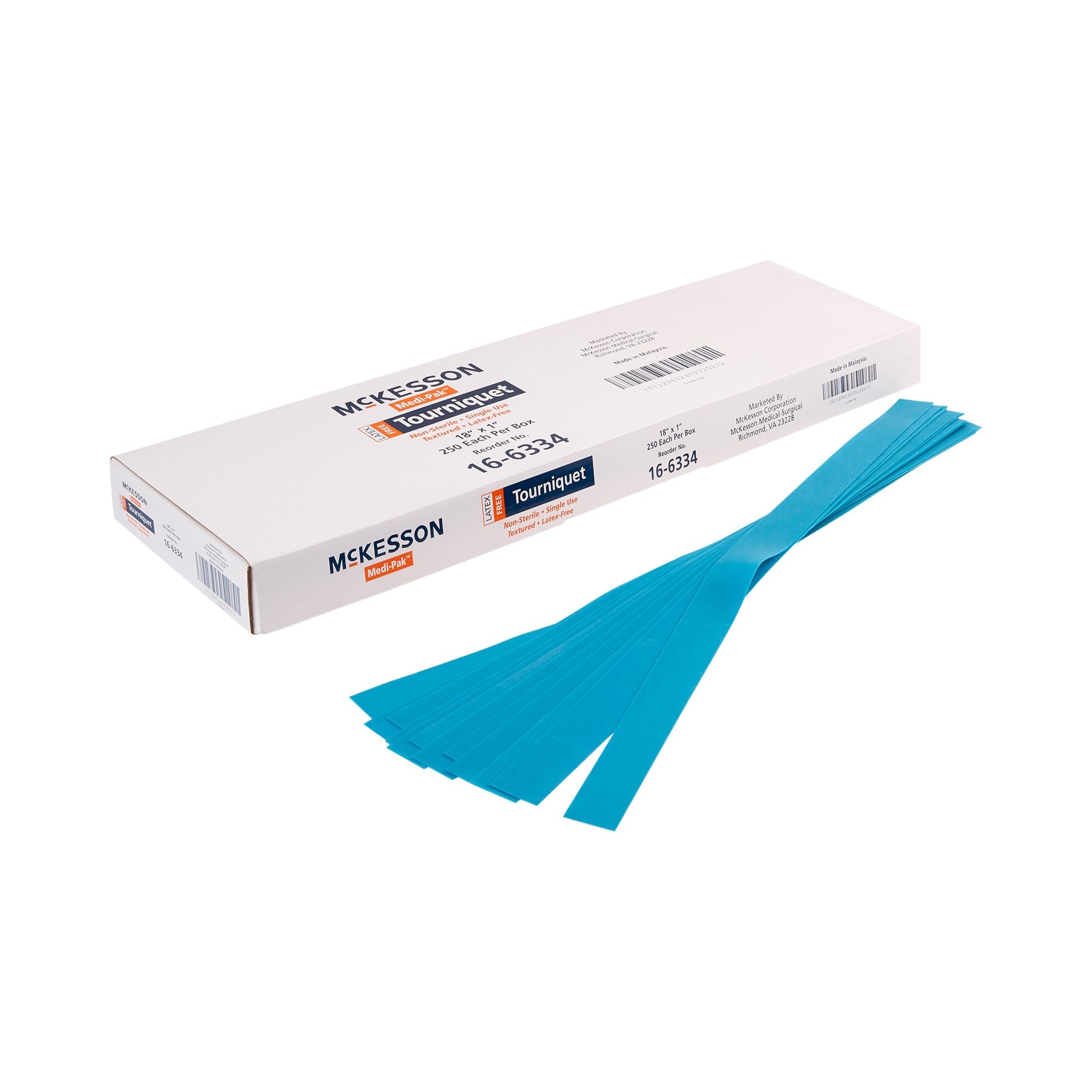 McKesson Brand - McKesson Tourniquet Strap 18 Inch Length Polyisoprene [250/BX]