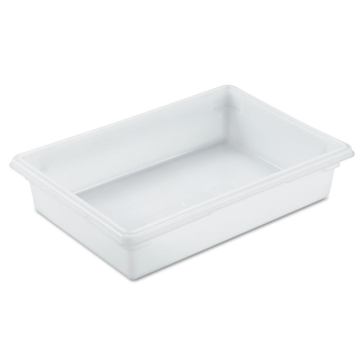 Rubbermaid Commercial - Food/Tote Boxes, 8.5 gal, 26 x 18 x 6, White, Plastic