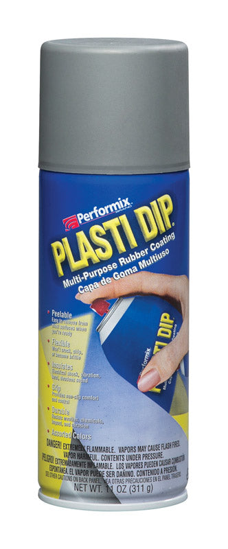 PLASTI DIP - Plasti Dip Flat/Matte Gunmetal Gray Multi-Purpose Rubber Coating 11 oz oz