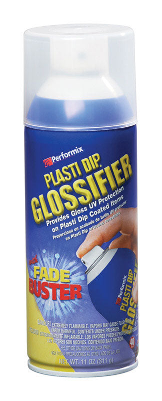 PLASTI DIP - Plasti Dip Glossifier Clear Multi-Purpose Rubber Coating 11 oz oz