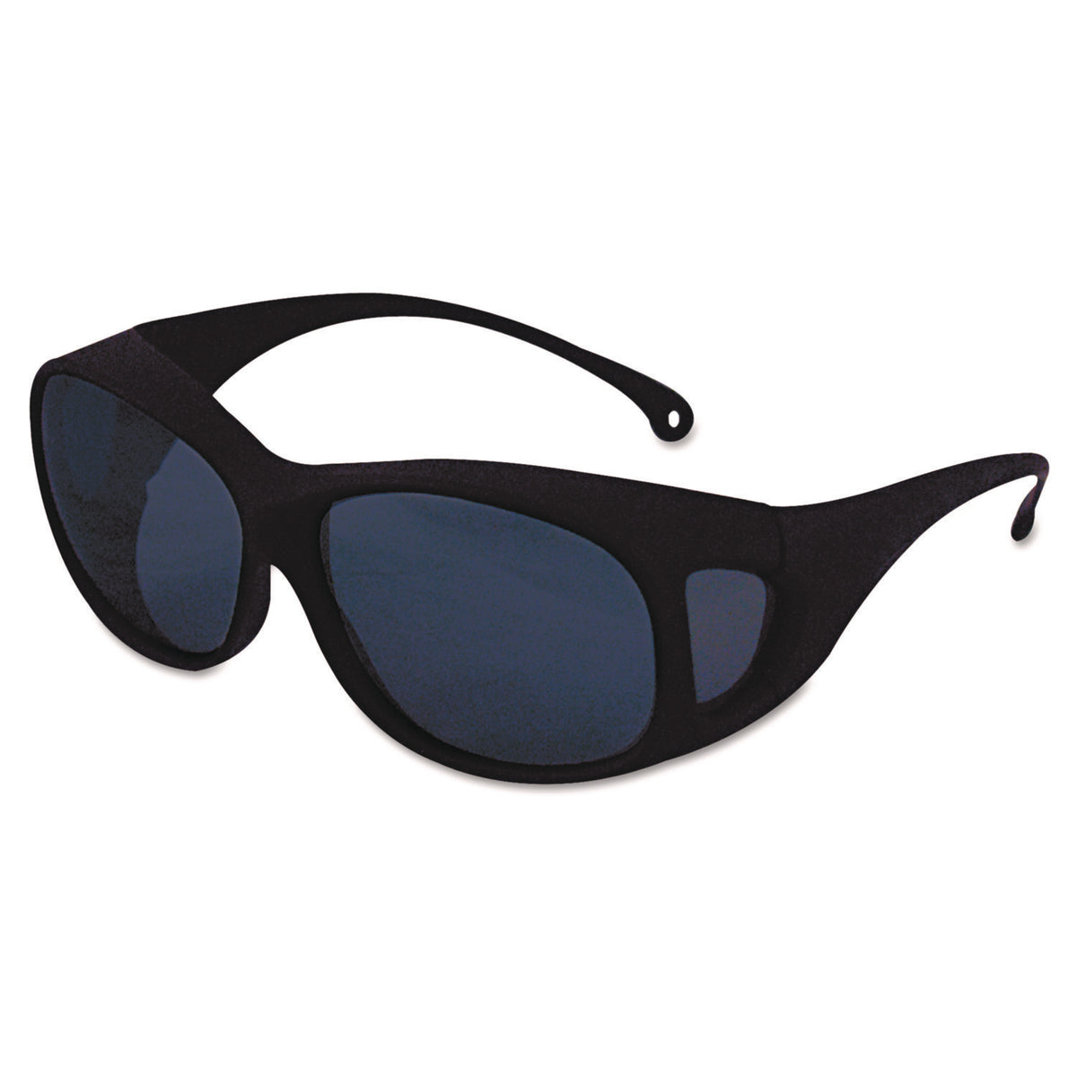V50 OTG Safety Eyewear, Black Full Frame OTG, Blue Shade 5 VLT Dual Lens