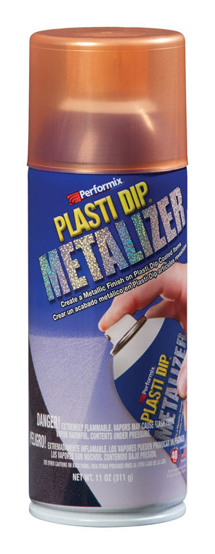 PLASTI DIP - Plasti Dip Metalizer Satin Copper Multi-Purpose Rubber Coating 11 oz oz