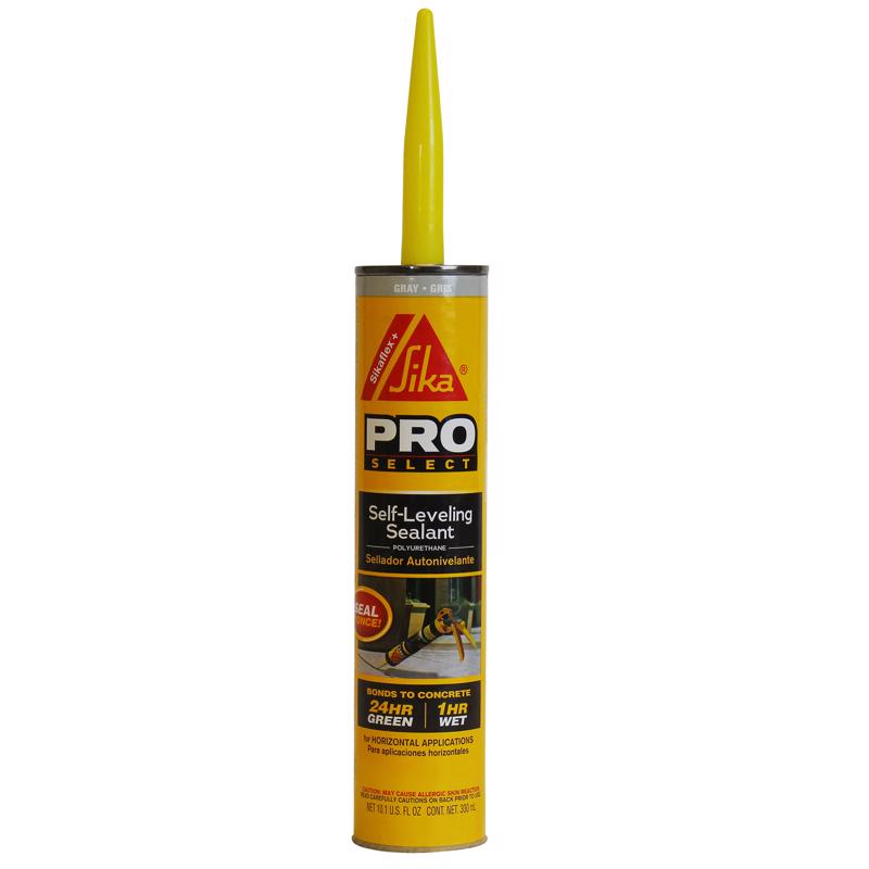 SIKAFLEX - Sika Pro Select Gray Polyurethane Concrete Self-Leveling Sealant 10.1 oz - Case of 12