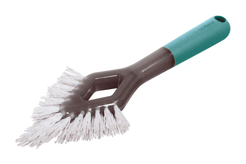 CASABELLA - Casabella Smart Scrub 4.7 in. W Medium Bristle Plastic/Rubber Handle Grout Brush
