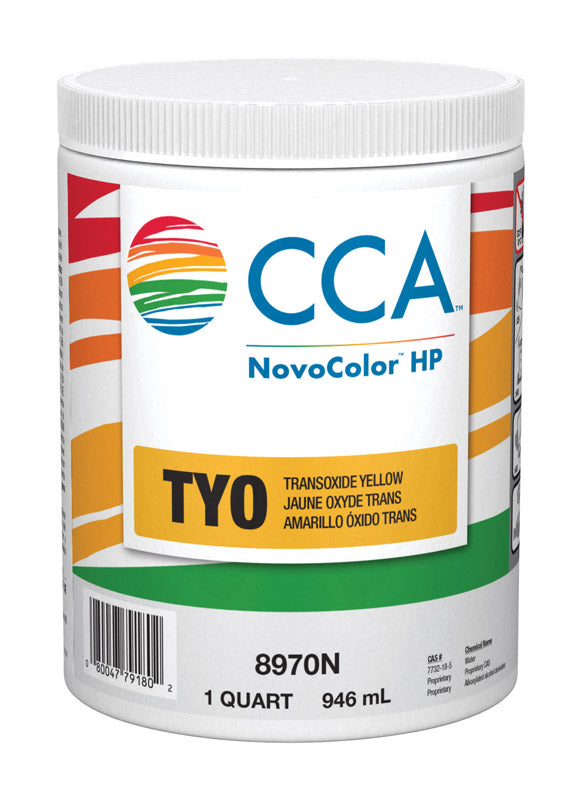 NOVOCOLOR HP - NovoColor HP CCA TY Trans Oxide Yellow Paint Colorant 1 qt