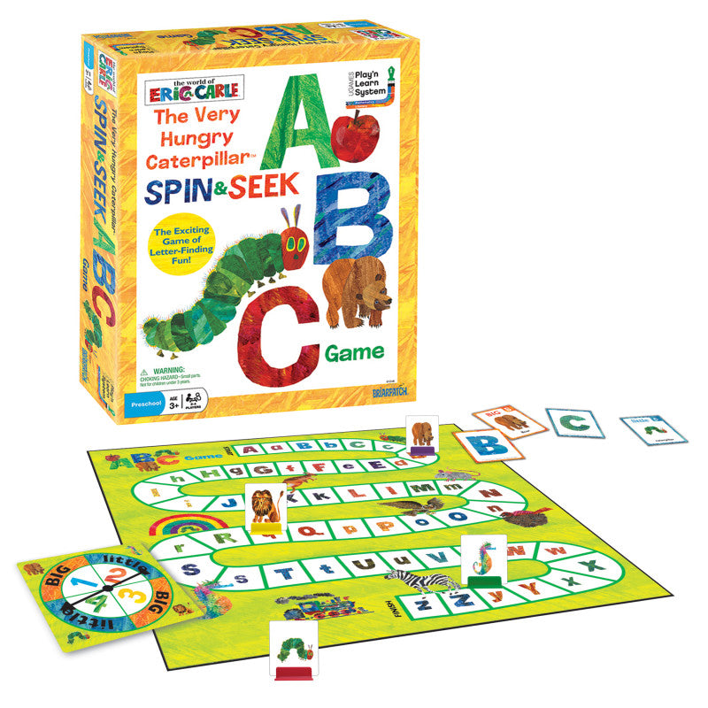 BRIARPATCH - The Very Hungry Caterpillar™ Spin & Seek ABC Game