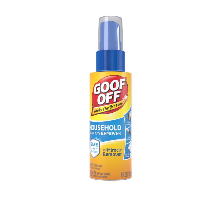 GOOF OFF - Goof Off Liquid Adhesive Remover 4 oz [FG705]