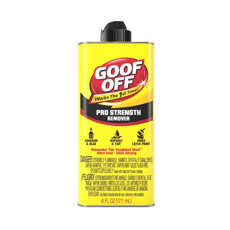 GOOF OFF - Goof Off Pro Strength Liquid Adhesive Remover 6 oz