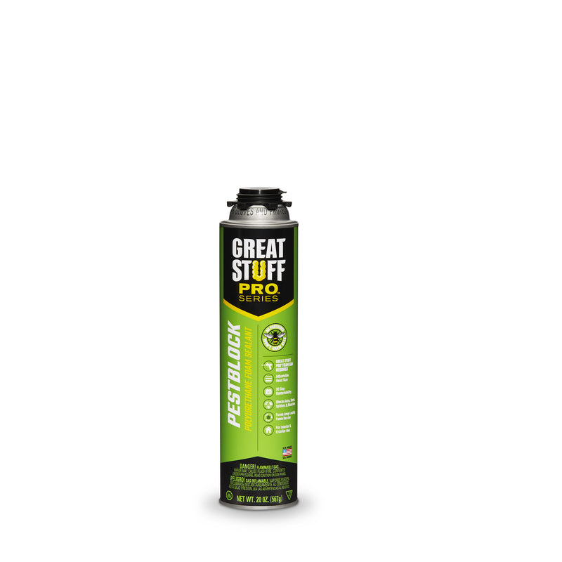 GREAT STUFF - Great Stuff Pro Series Gray Polyurethane Insulating Foam Sealant 20 oz