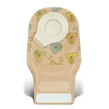 ConvaTec - Ostomy Pouch Little Ones® Two-Piece System 8 Inch Length 1/5 to 1-1/4 Inch Stoma Drainable [10/BX]