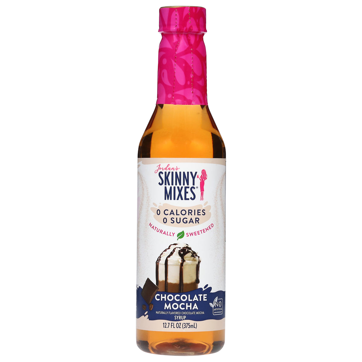 Jordan's Skinny Mixes Chocolate Mocha Syrup 12.7 fl oz - Case of 6