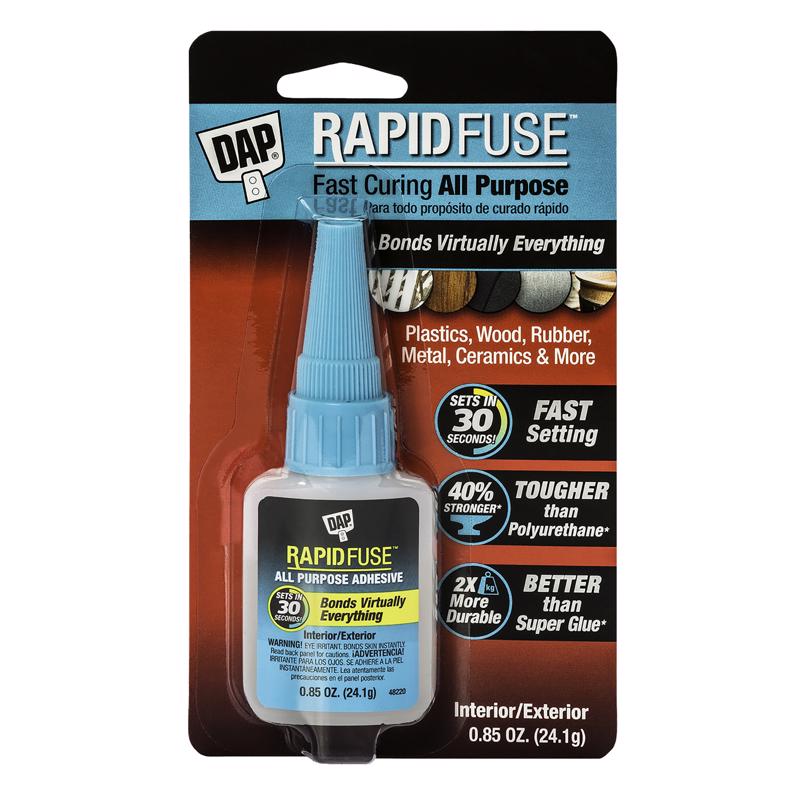 RAPIDFUSE - DAP RapidFuse High Strength Glue All Purpose Adhesive 0.85 oz