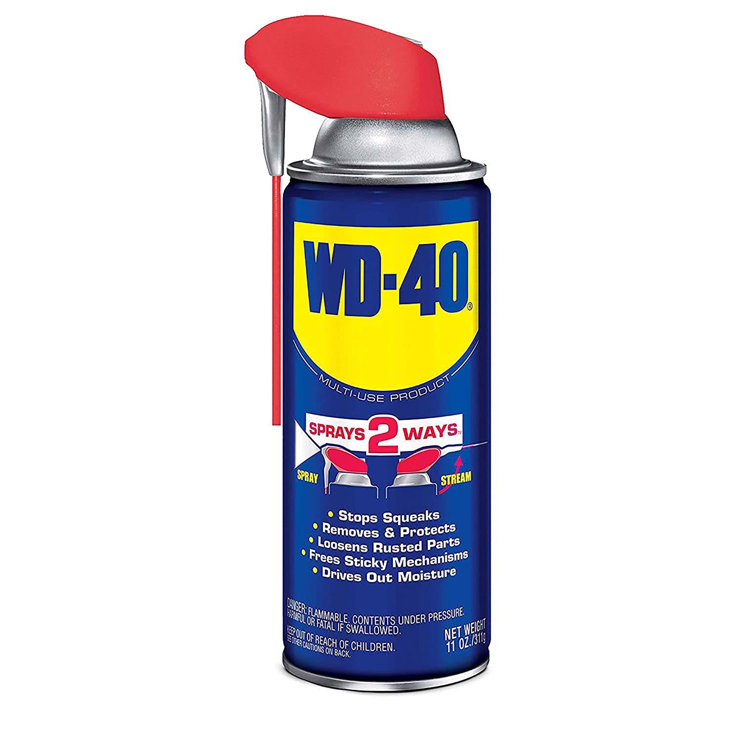 WD-40 Smart Straw Multi-Purpose Lubricant Spray 11 oz 1 pk - Case of 12