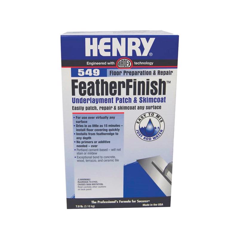 HENRY - Henry 549 Feather Finish Gray Underlayment Patch and Skimcoat 7 lb