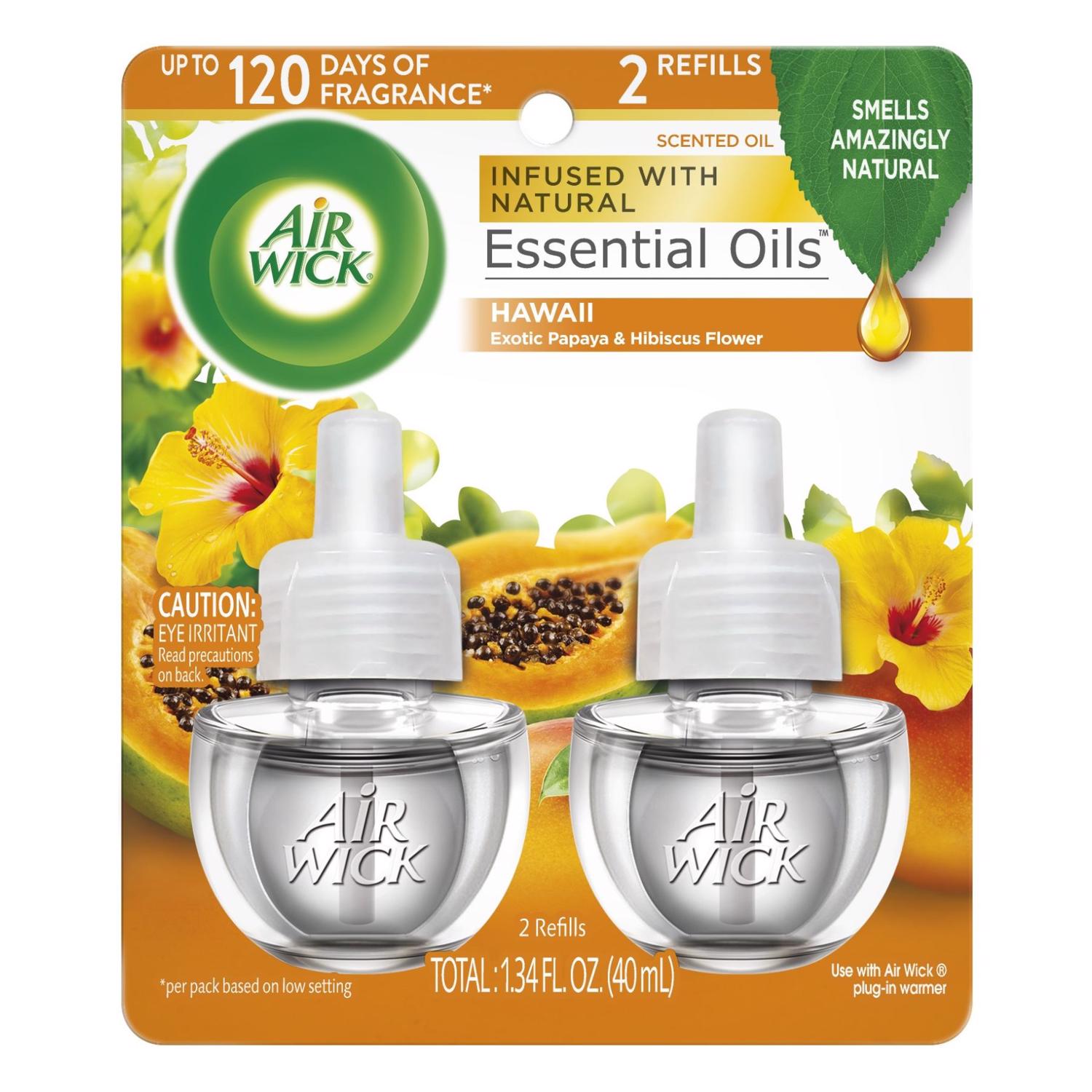 Air Wick Hawaii Scent Air Freshener Refill 0.67 oz Liquid