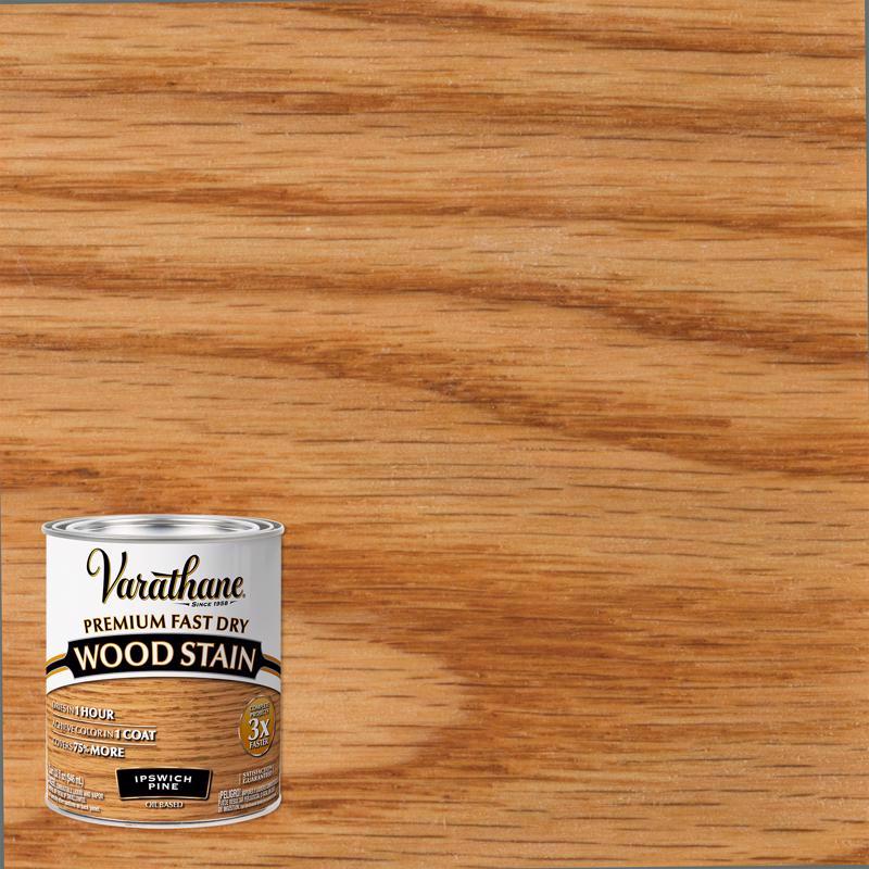 VARATHANE - Varathane Premium Ipswich Pine Oil-Based Fast Dry Wood Stain 1 qt
