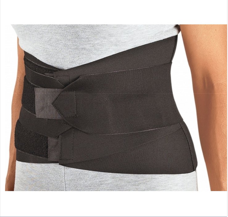 DJO - Back Support ProCare® Large Hook and Loop Closure 39 to 45 Inch Waist or Hip Circumference 9 Inch Height Adult [1/EA]