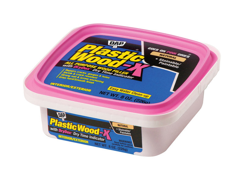 DAP - DAP Plastic Wood-X Natural Wood Filler 8 oz [7079800541]