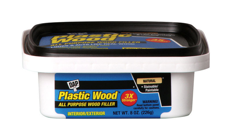 DAP - DAP Plastic Wood Natural Wood Filler 8 oz