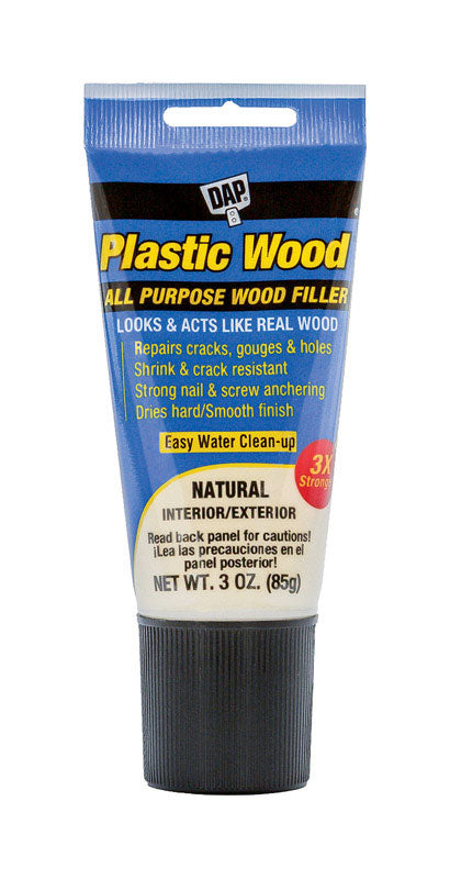 DAP - DAP Plastic Wood Natural Wood Filler 3 oz