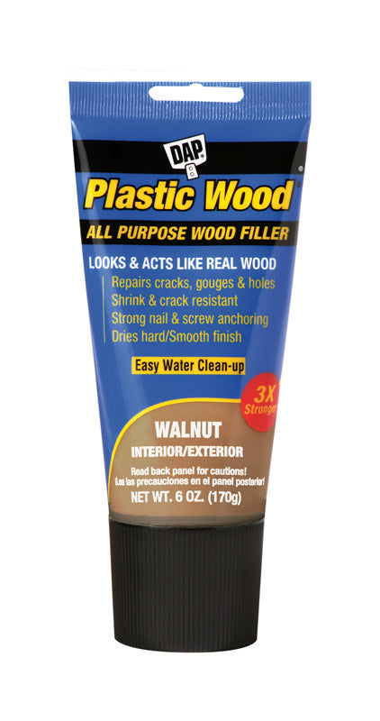 DAP - DAP Plastic Wood Walnut Wood Filler 6 oz