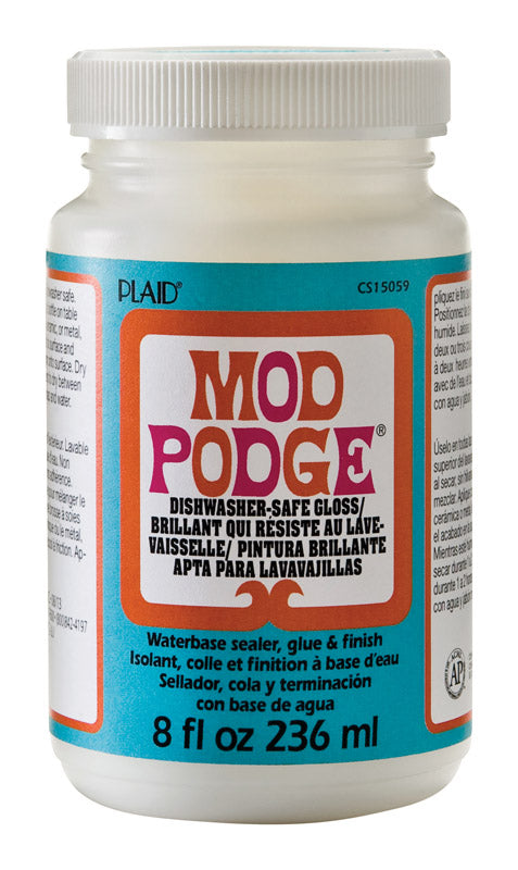 MOD PODGE - Mod Podge High Strength Glue Decoupage 8 oz - Case of 3 [CS15059]